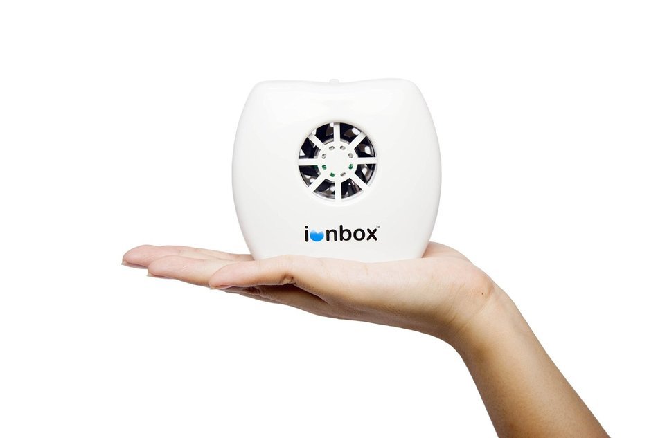 IonPacific ionbox, Negative Ion Generator with Highest Output - Up to 20 Million Negative Ions/Sec, Filterless... N4