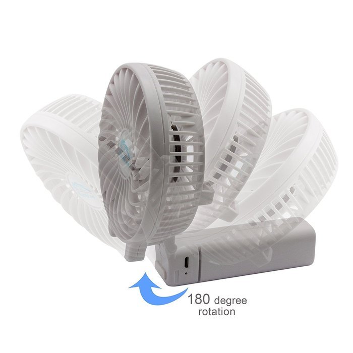 Portable Battery USB Mini Foldable Cooling Desktop Fan for Home Office Camping Travel (Rechargeable,Handheld,Umbrella... N16