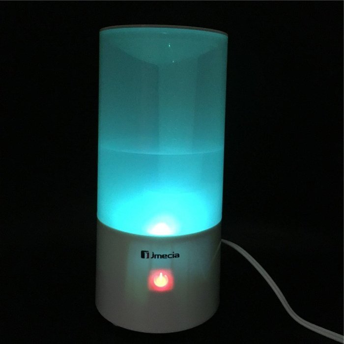 1.8L Ultrasonic Humidifier, Cool Mist Humidifier with Aroma Diffuser, With 7 Color LED Lights and Waterless Auto... N4