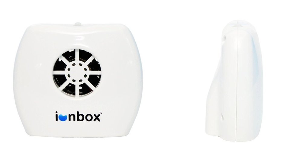 IonPacific ionbox, Negative Ion Generator with Highest Output - Up to 20 Million Negative Ions/Sec, Filterless... N5