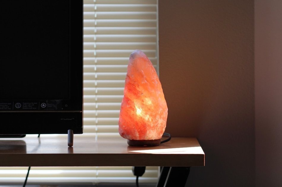 Teikis 2-Pack Himalayan Salt Tea Light Candle Holder Air Purifier And Ionizer, 2 - 3.5 Pounds N2