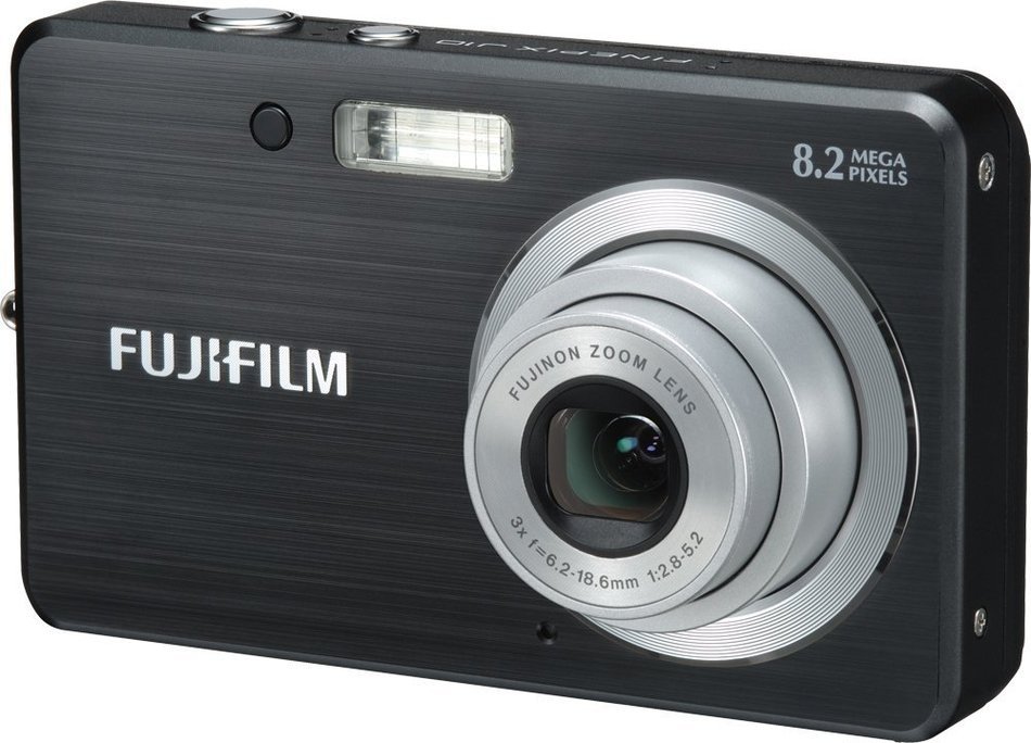 Fujifilm Finepix J10 8.2MP Digital Camera with 3x Optical Zoom (Brushed Silver)