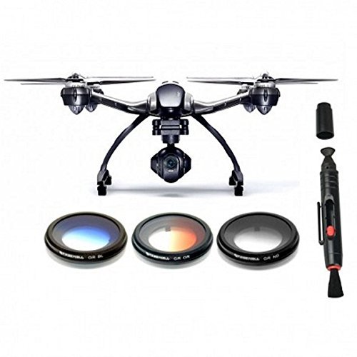 FREEWELL YUNEEC FILTER 3 PACK FOR YUNEEC TYPHOON CGO3 AND GO3+ CAMERA N2