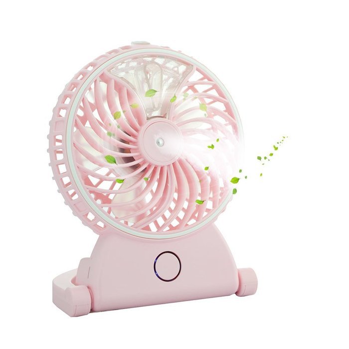 Welltop Table Fans Portable Desktop Humidifier Fan Handheld Fans Rechargeable Cooling Misting Fan Personal Cooling... N24