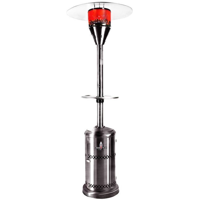 Lava Heat Italia LHI-VERONA-48BTU-GM-NG Patio Heater Verona Natural Gas, 48000 BTU, Gun Metal N6