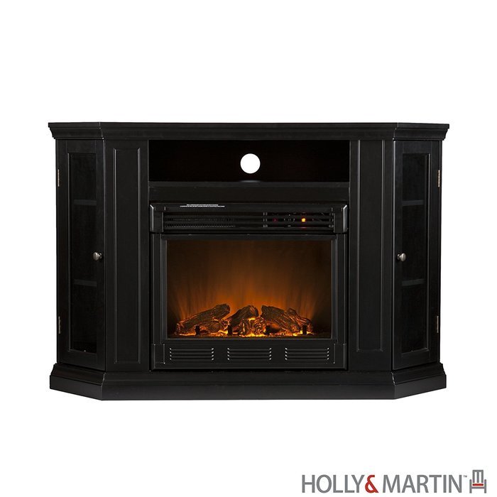 Holly & Martin Ponoma Convertible Media Electric Fireplace - Black N2