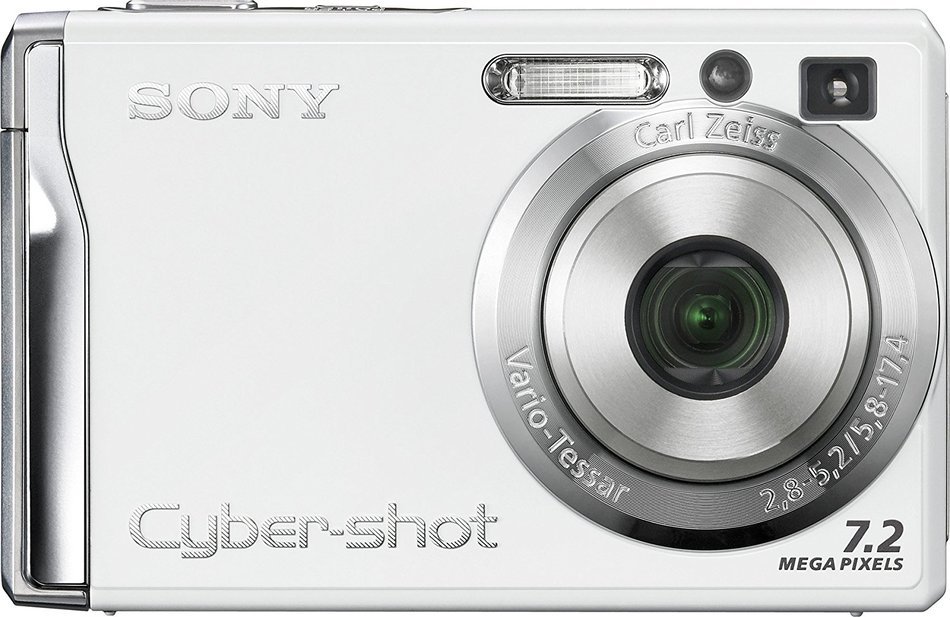 Sony Cybershot DSCW80 7.2MP Digital Camera with 3x Optical Zoom and Super Steady Shot (Pink) (OLD MODEL)