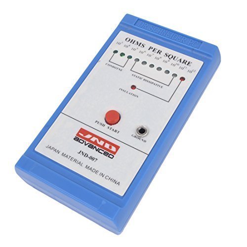 Water & Wood Portable Surface Resistivity Resistance Tester Indicator-Brand Blue by Waterwood
