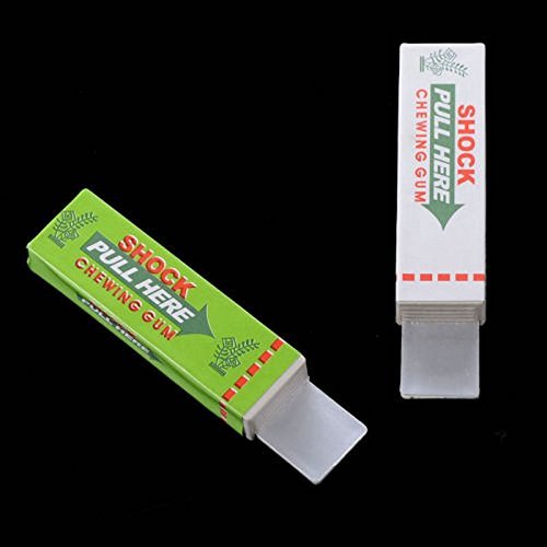 Electric Shocking Funny Chewing Gum Toy Gift Shock Joke Gadget Prank Trick Gag N8