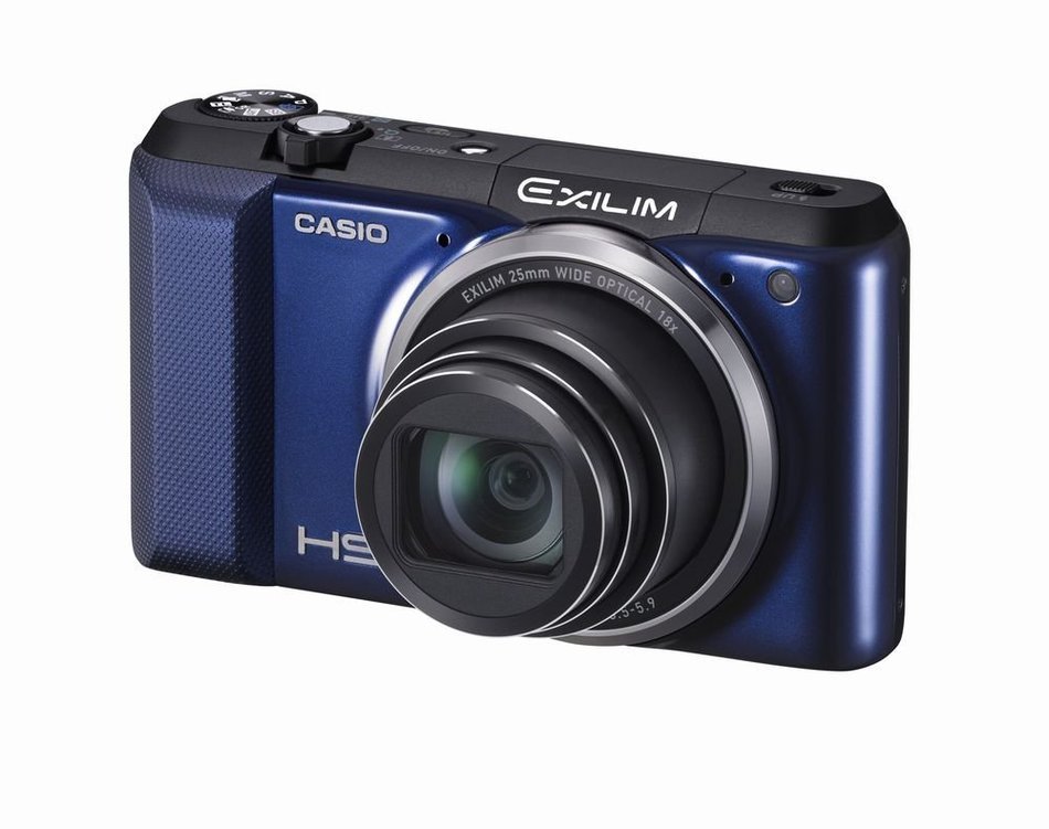 Zoom digital camera CASIO EXILIM EXZR850BE 16.1M pixels Wi-Fi featured interval shooting 18x optical EXZR850 Blue
