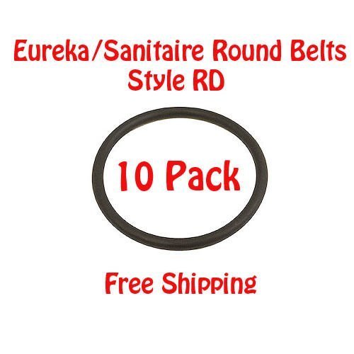 10 EUREKA/SANITAIRE ROUND BELTS - STYLE RD