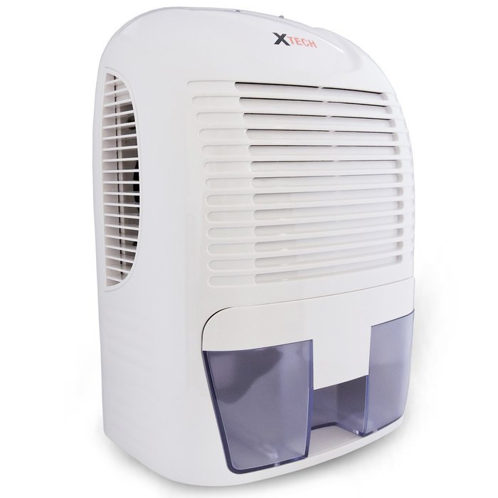 Xtech Ultra Quiet Portable Mini Dehumidifier with 16 oz removable water tank N6