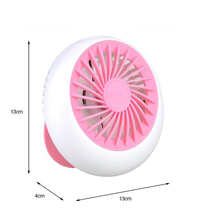 Asiacc Portable USB rechargeable lightweight quite design personal fan for laptop room office outdoor travel (... N9