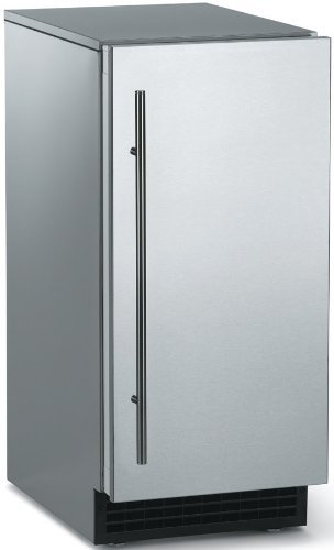 15" Brilliance Ice Machine with Gravity Drain Finish: Stainless Steel N3