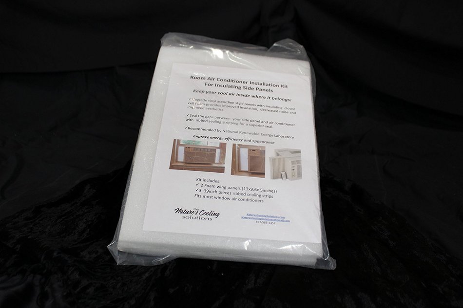 Room Air Conditioner &ndash; Energy Star Compliant &ndash; Insulating Side Panels Standard Size
