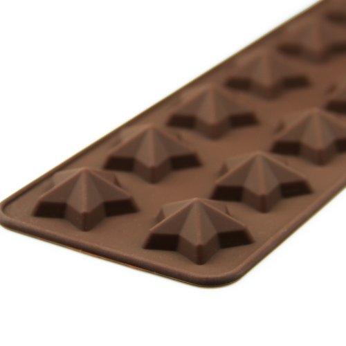 Wholeport 12 Five-pointed Stars Silicone Cake Mold Flexible Mold Biscuit Mold Handmade