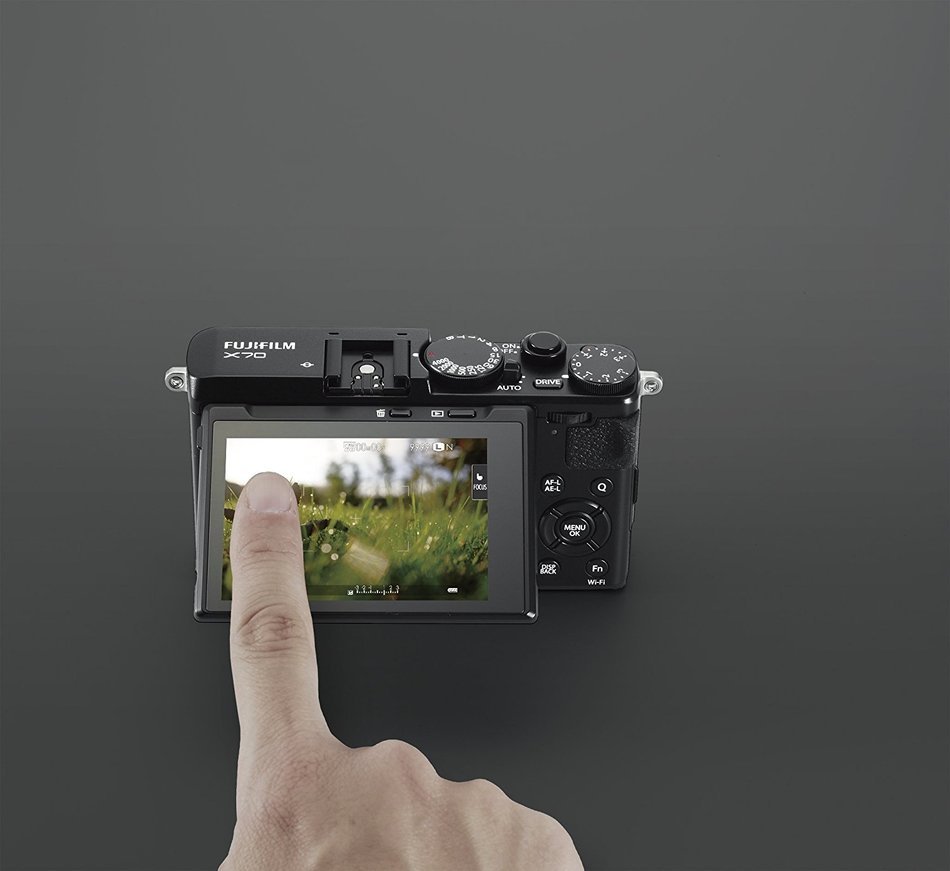 Fujifilm X70 Digital Camera (Black) N3