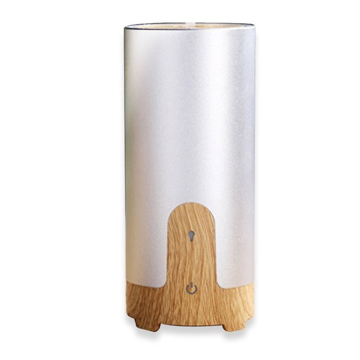 Tri-polar 50mlPortable Wood Grain Ultrasonic Mist Whisper-Quiet Vehicle-Mounted Aromatherapy Essential Oil Diffuser... N7