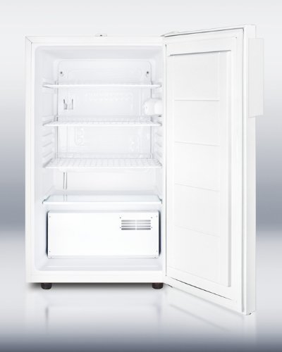 Summit FF511L7MEDADA 20" AccuCold Series ADA Compliant Commercially Approved Medical Compact Refrigerator with...