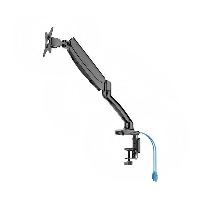 Fleximounts Full Motion Desktop Mount For 10''-27'' LED, LCD, Pdp Computer Monitor With 2...