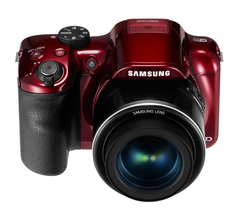 Samsung WB1100F 16.2MP CCD Smart WiFi & NFC Digital Camera with 35x Optical Zoom, 3.0" LCD and 720p HD Video (...