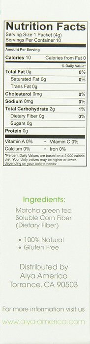 Aiya America Matcha to Go Packet N2