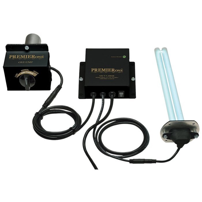 Premier One MUV-7-50DR-12 UV Germicidal Remote Air Purifier Light System