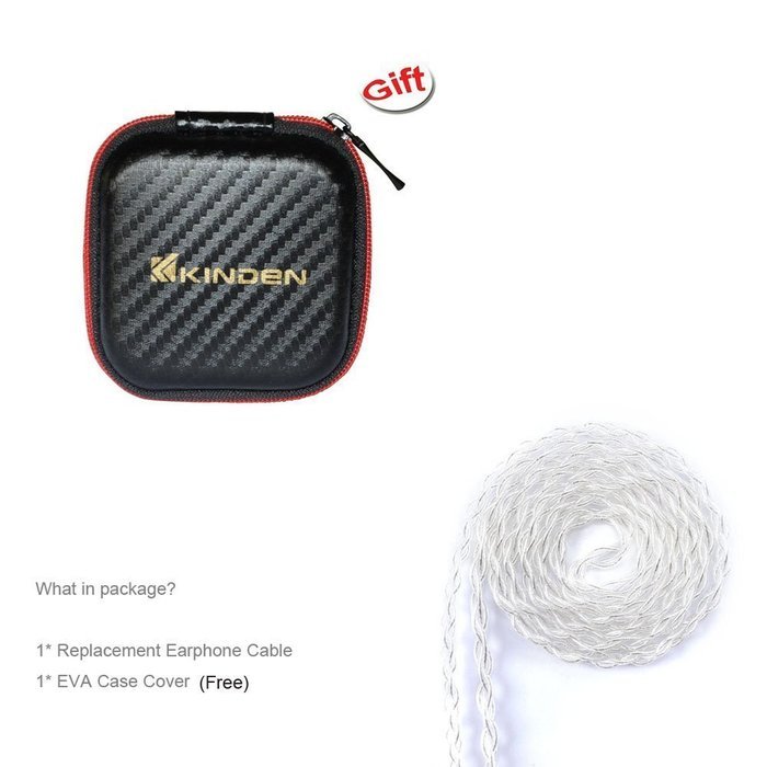 For SE215 SE425 SE535 SE846 UE900 Shure Headphone Replacement Cable 5N OCC Crystal Silver Plated DIY Cord for...