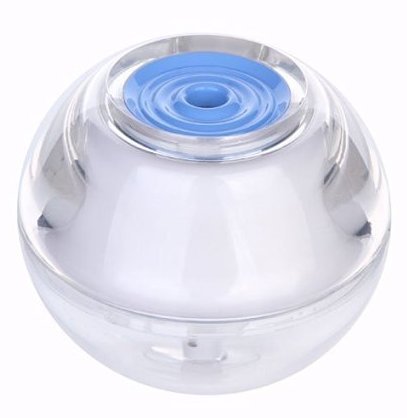 Crystal Mini USB Humidifier LED Light Ultrasonic Diffuser Aromatherapy Air Purifier (Pink)