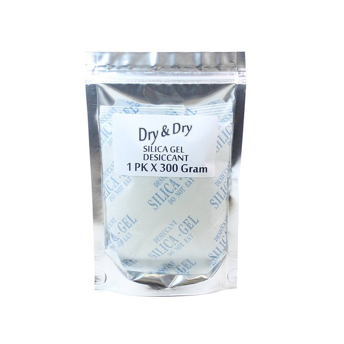 DRY&DRY HIgh Quality Silica Gel Desiccant Dehumidifiers 100 g, 5 Pack N28