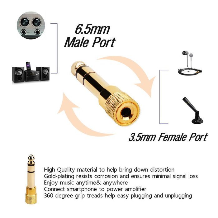 3.3Ft Aux Stereo Cable 3.5mm Male to Male Shielded Nylon Premium Auxiliary Audio Cable Connectors for Computer...