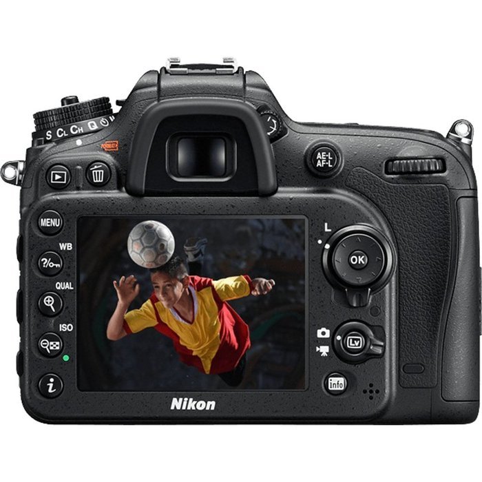 Nikon D7200 DX-format DSLR Body (Black) N3
