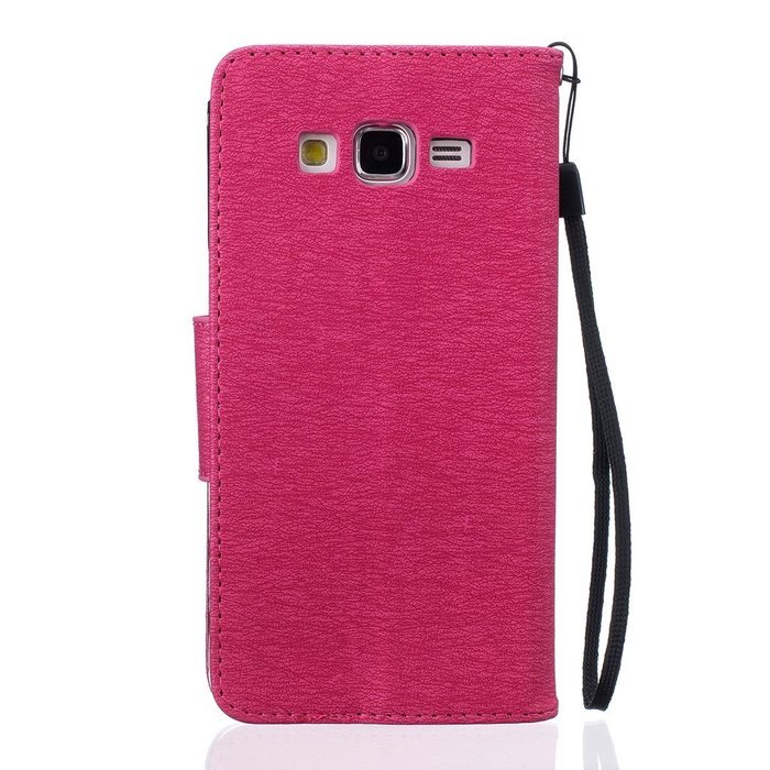 Galaxy Grand Prime Case, Galaxy Grand Prime Wallet Case,PHEZEN Cute Bear Don't Touch My Phone Design PU Leather... N28