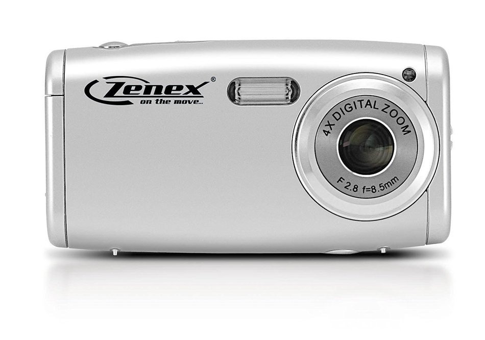 Zenex ZN-DC5310 5MP Digital Camera with 4x Digital Zoom (White)