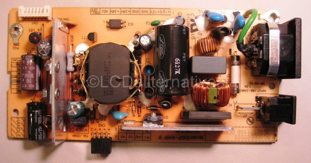 Repair Kit Viewsonic Vp B Lcd Monitor Capacitors Not The Entire Board Free Image Download