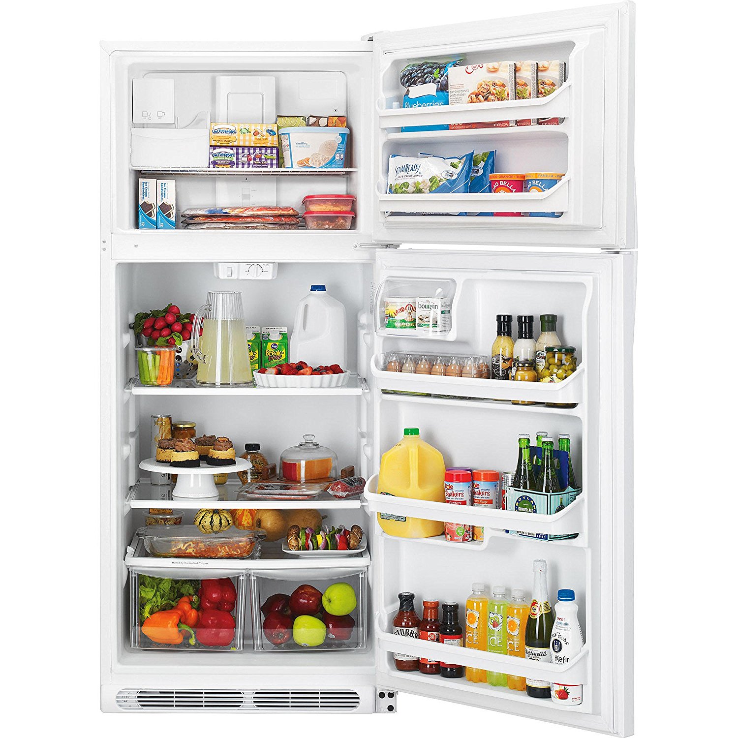 Kenmore 20.4 cu. ft. Top Freezer Refrigerator White free image download