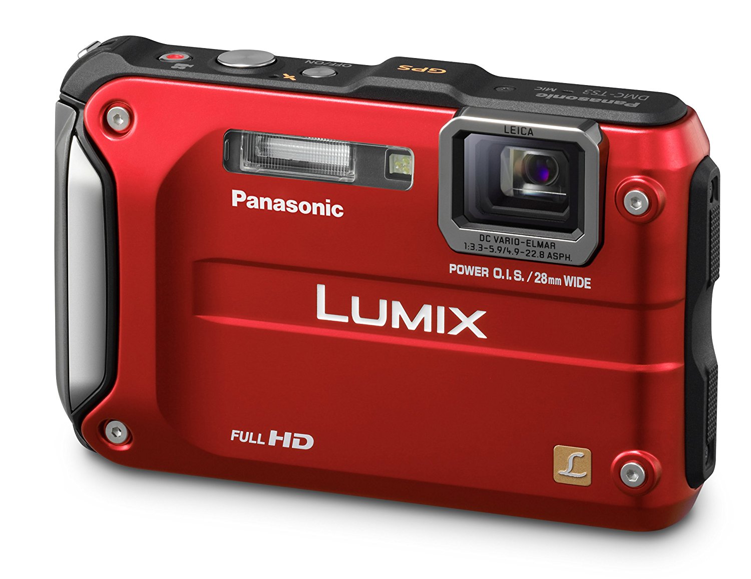 Panasonic Lumix DMCTS3 12.1 MP Rugged/Waterproof Digital Camera with 4
