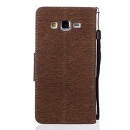 Galaxy Grand Prime Case, Galaxy Grand Prime Wallet Case,PHEZEN Cute Bear Don't Touch My Phone Design PU Leather... N31