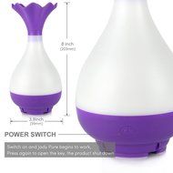 Romantic Magic Bottle 95ml Portable USB Ultrasonic Aromatherapy Humidifier Essential Oil Aroma Diffuser with LED... N4