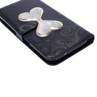 Galaxy S7 Case,Galaxy S7 Wallet Case, PHEZEN Bling Liquid Glitter Love Heart Floating 3D Hourglasses Luxury Pu... N21