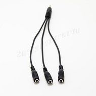 eBayson 3.5mm (1/8") TRS 1 Male To 3 Female 3 Way Stereo Headphone Splitter N2
