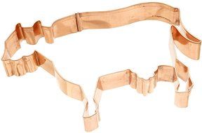 Old River Road Horse Shape Cookie Cutter, Copper N9