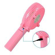 Niceshop Portable Handheld Mini Rechargeable Fans Battery Operated Cooling Fan Electric Personal Fans Foldable... N9