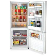 Avanti FFBM102D0W Bottom Mount Frost Free Freezer/Refrigerator, White