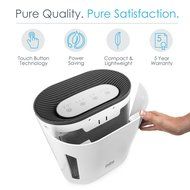 PureZone 3-in-1 True HEPA Air Purifier - 3 Speeds Plus UV-C Air Sanitizer N5