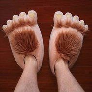 Spritech(TM) New Personality Tree Trunk Pattern Slippers Warm Soft Adorable Slippers Cartoon Slipper for Home... N13