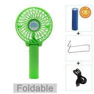 Portable Battery USB Mini Foldable Cooling Desktop Fan for Home Office Camping Travel (Rechargeable,Handheld,Umbrella... N18