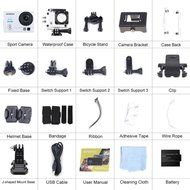 Andoer 2&quot; Ultra-HD LCD 4K 25FPS 1080P 60FPS Wifi Cam FPV Video Output 16MP Action Camera 170&deg;Wide-Angle Lens with... N2