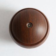 Topc Mini Ultrasonic Aroma USB Wooden Humidifier Portable Essential Oil Diffuser with 6 Color LED light N6