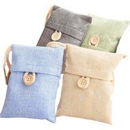 Acehg Natural Auto Air Purifying Bamboo Charcoal Bag/ Air Freshener (4packs*100g)